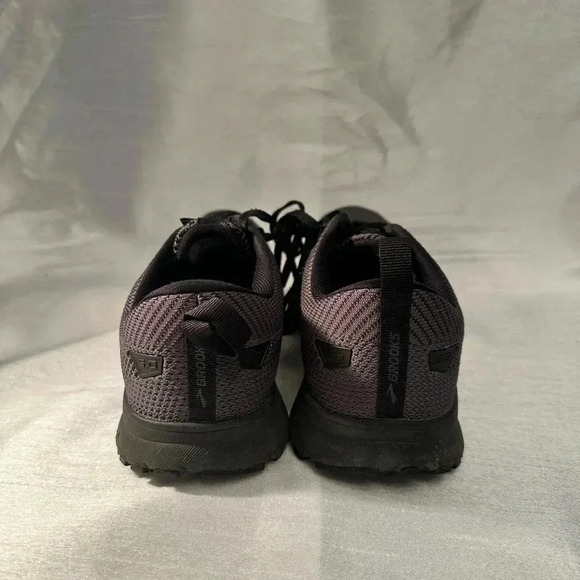 Brooks Revel 5 Mens 9 D Shoes Gray Black Lace Up Sneaker Running Gym 1103741D038 - Picture 4 of 6